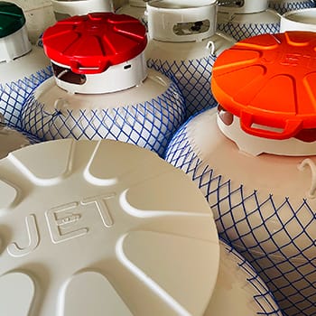 Tank Lids in different colors
